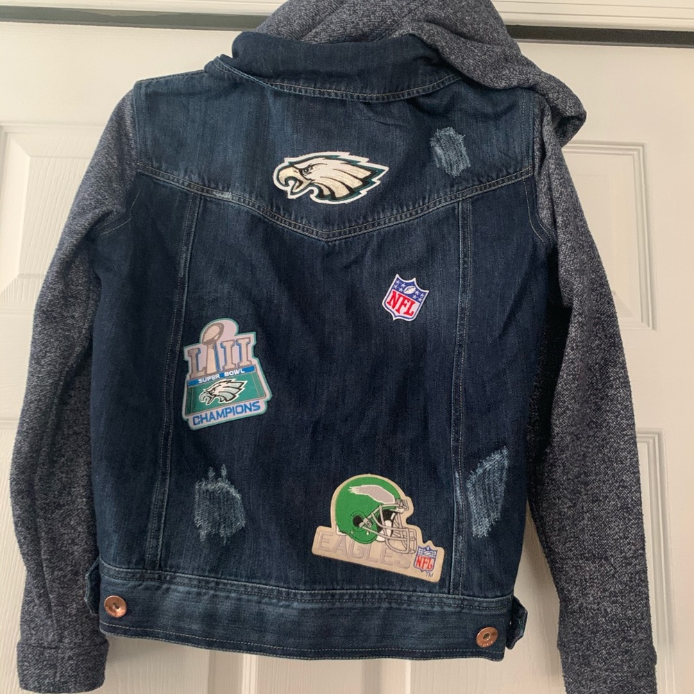 Philadelphia Eagles Jean Jacket